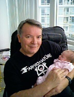 photo of me and my smallest grand-daughter